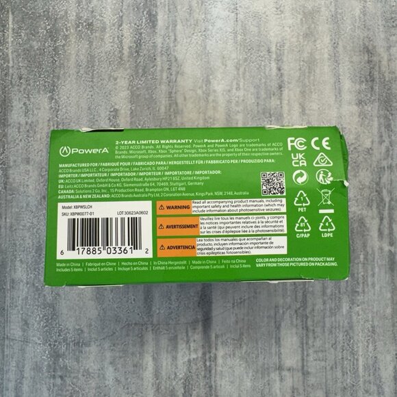 Xbox PowerA Charging Stand White 1524380-01 For Xbox Series X|S NEW SEALED - Picture 5 of 6